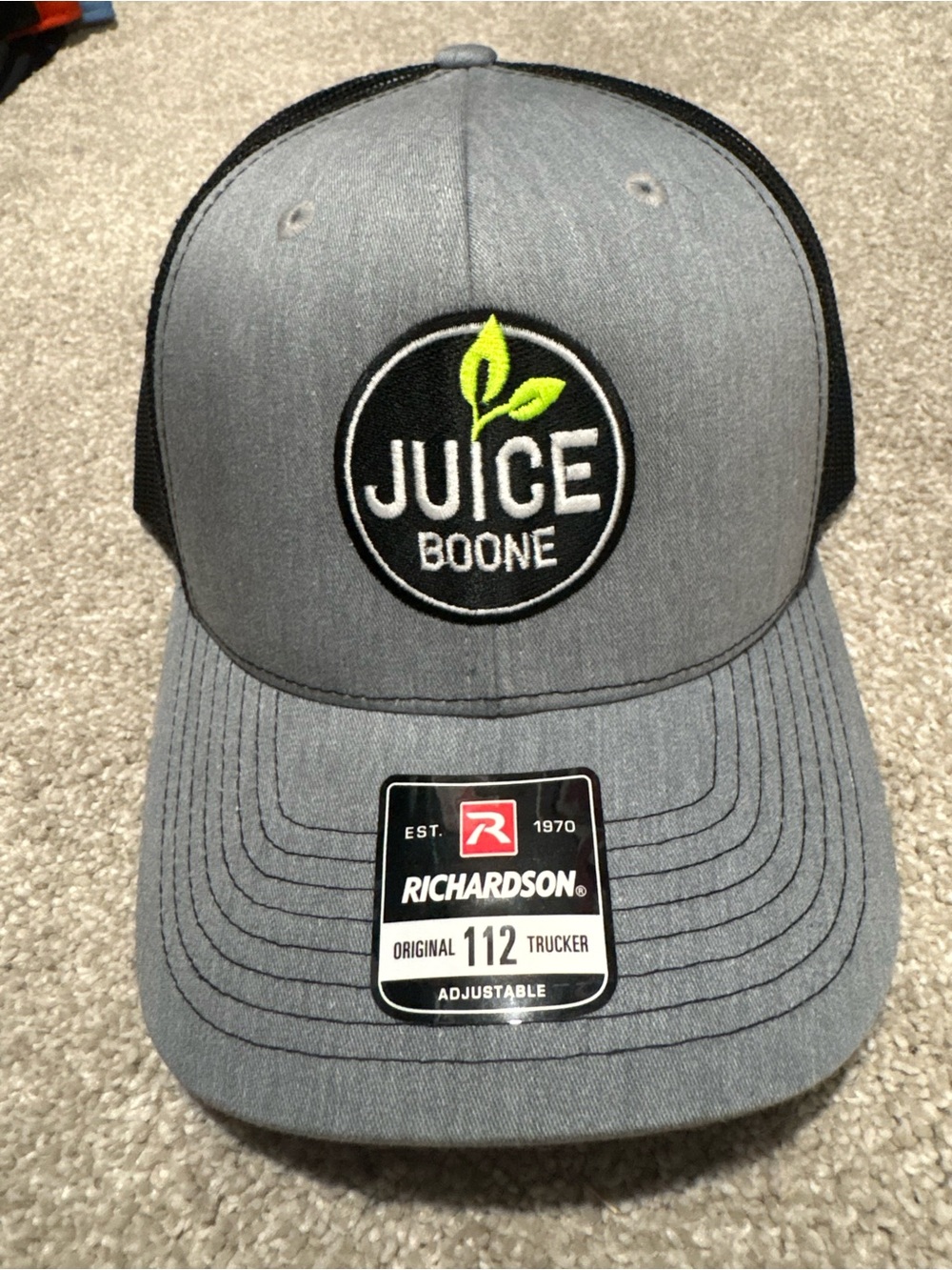 Juice Boone Gray Trucker Cap